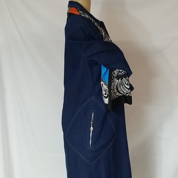 SANDRA OW- WING FOR N.R.1 JEAN DRESS SIZE 6 - Picture 5 of 7